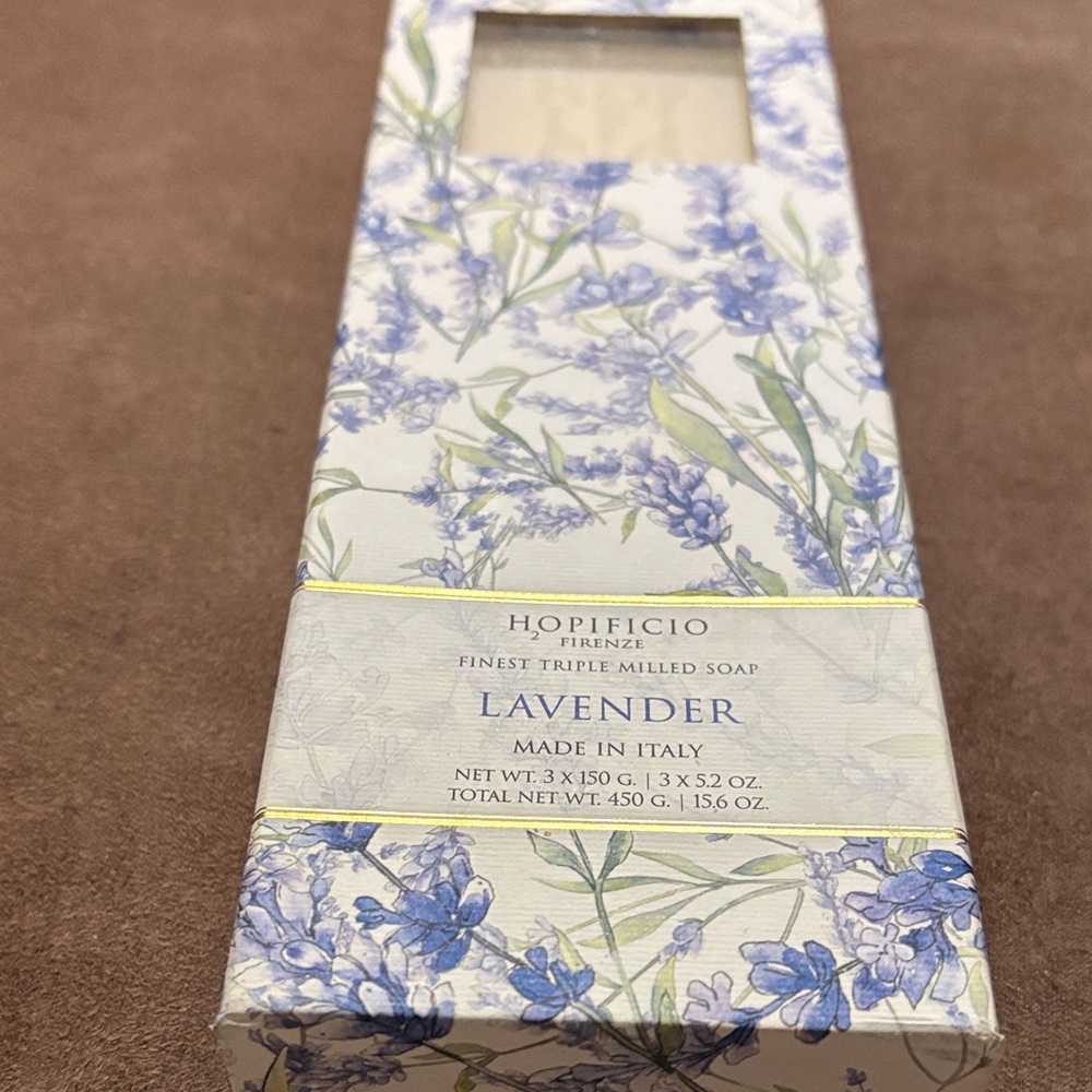 Lavender Triple-Milled Soap - Lavender Scent (Blue)